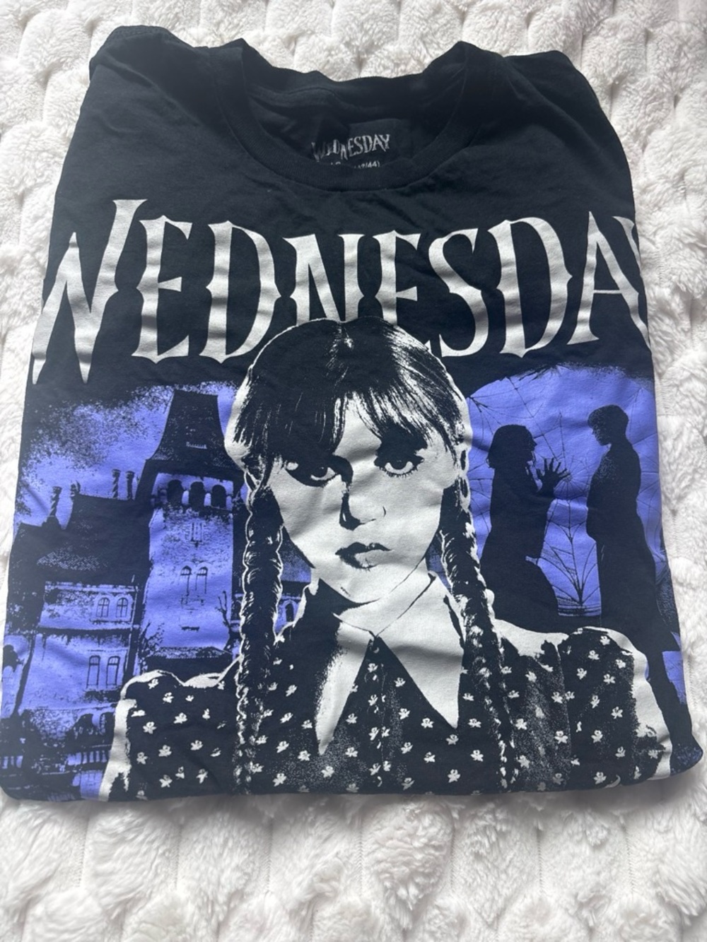 Wednesday Graphic Short Sleeve Tee - Black
